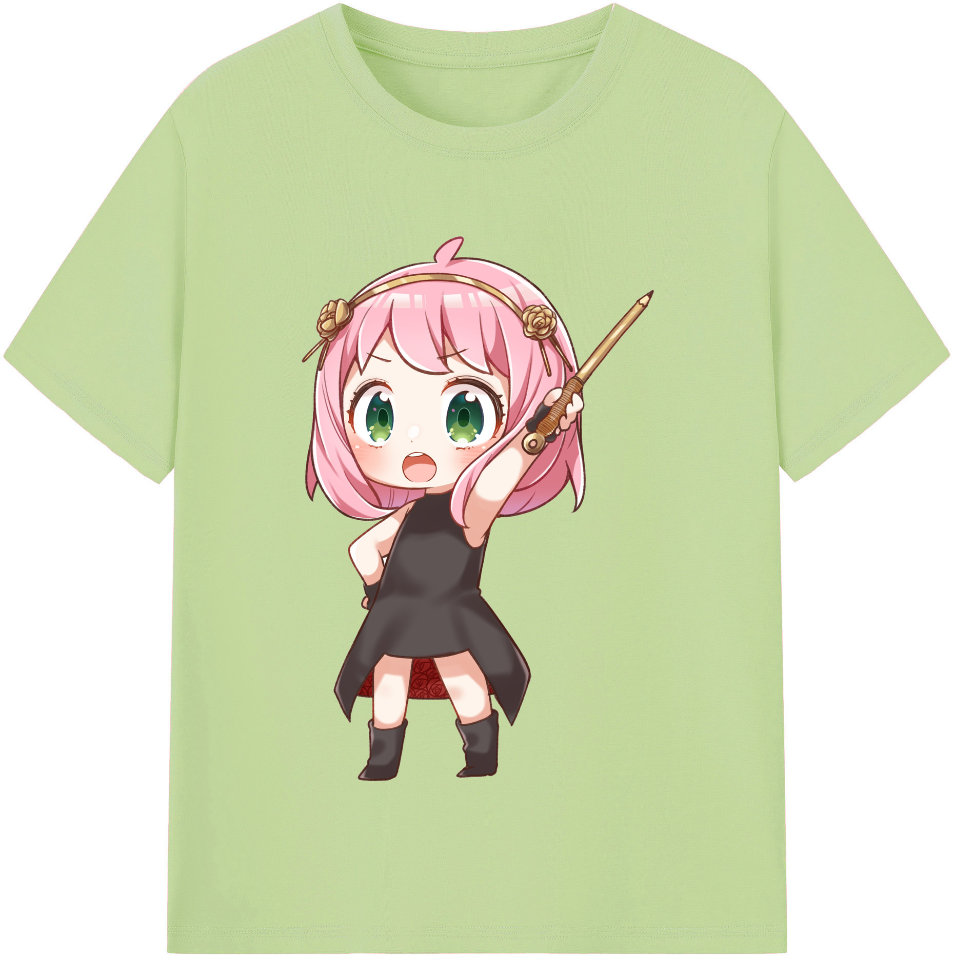 （画像用） SPY×FAMILY间谍家家酒 綿100％半袖Tシャツ（フロントプリント）